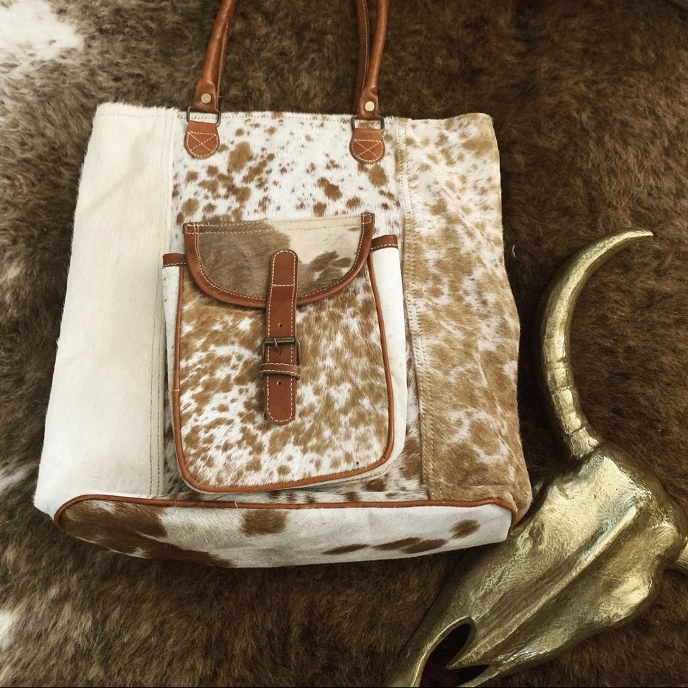 Gorgeous Authentic Cowhide Bag